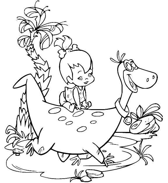 Flintstones Coloring Pages 40