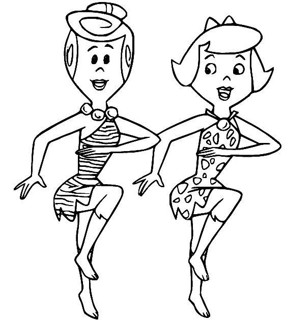 Flintstones Coloring Pages 42