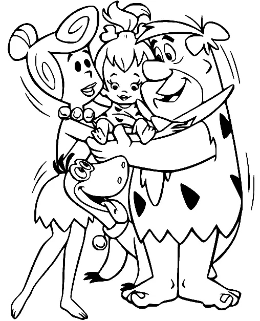 Flintstones Ausmalbilder 52