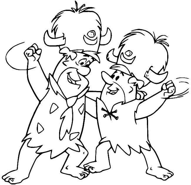 Flintstones Coloring Pages 54