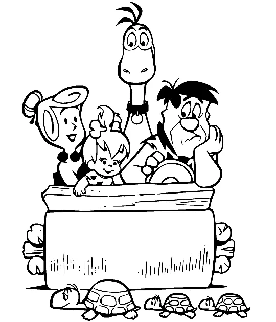 Flintstones Coloring Pages 55