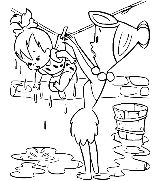 Flintstones Coloring Pages 57