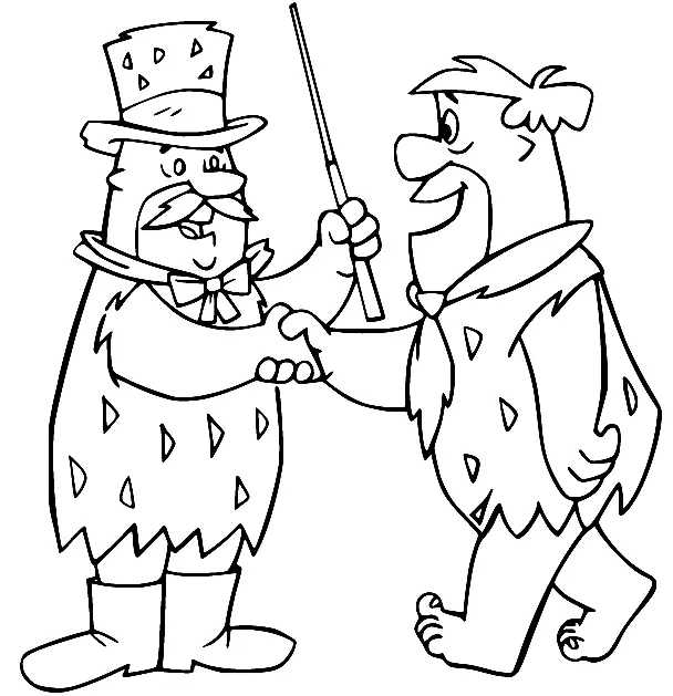 Flintstones Coloring Pages 68