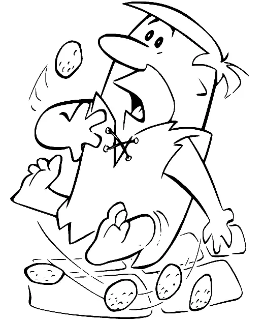 Flintstones Coloring Pages 73