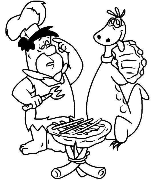 Flintstones Ausmalbilder 85