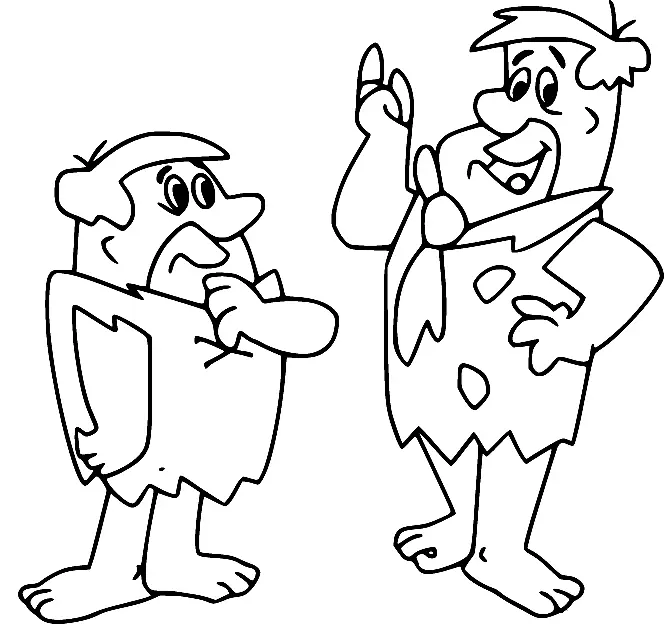 Flintstones Ausmalbilder 86