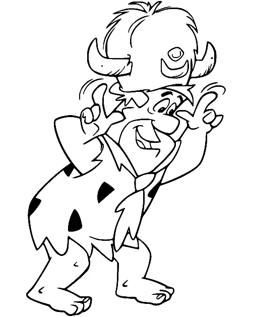 Flintstones Coloring Pages 92