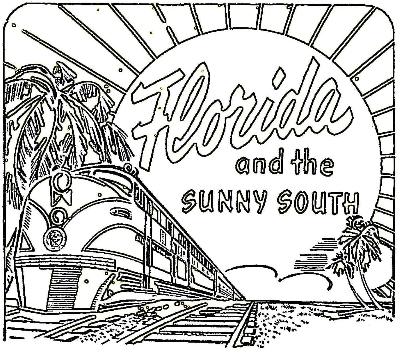 Florida Ausmalbilder 32