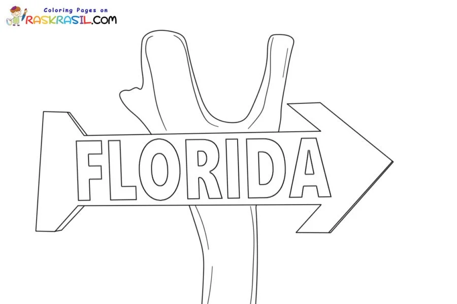 Florida Ausmalbilder 4