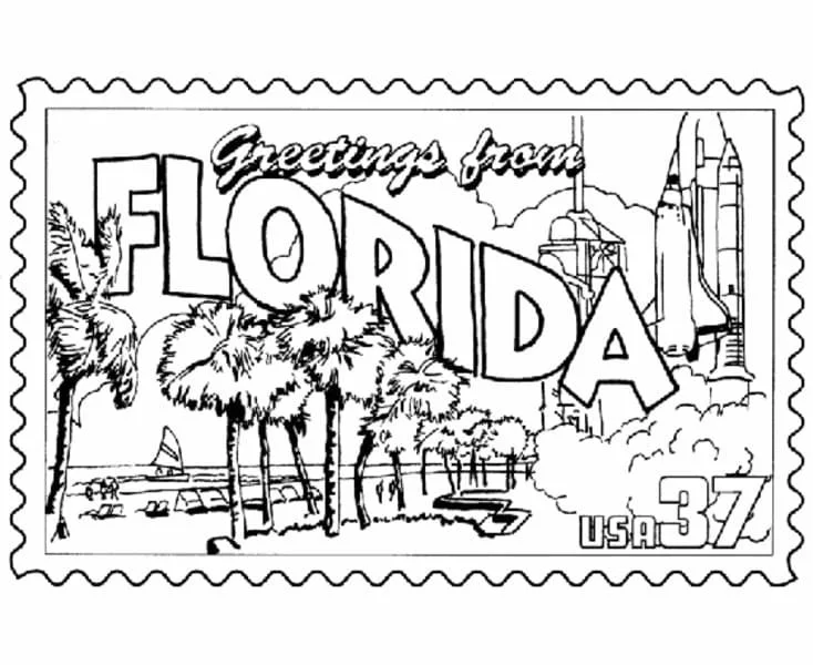 Florida Ausmalbilder