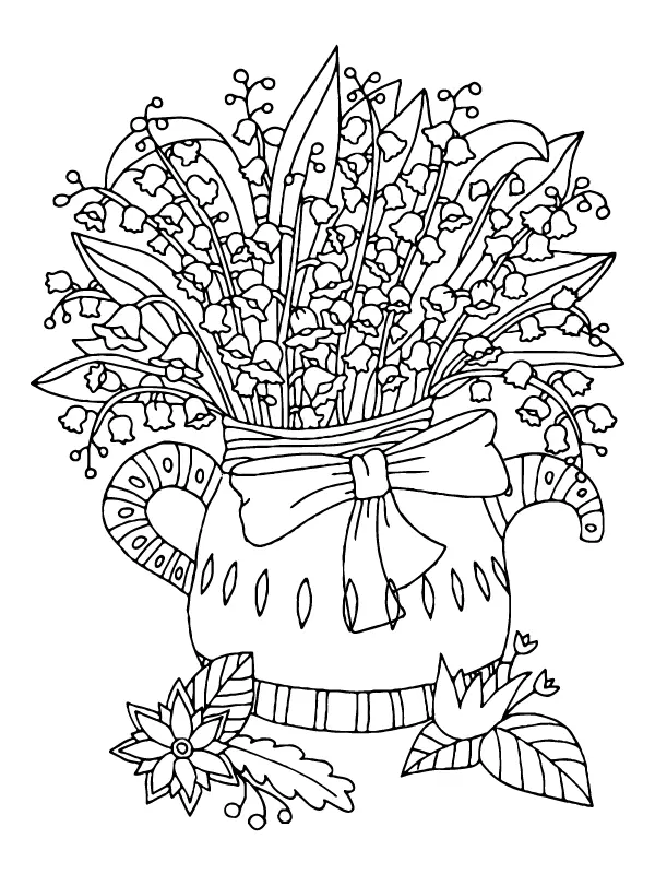 Flores Para Adultos Para Colorear 6