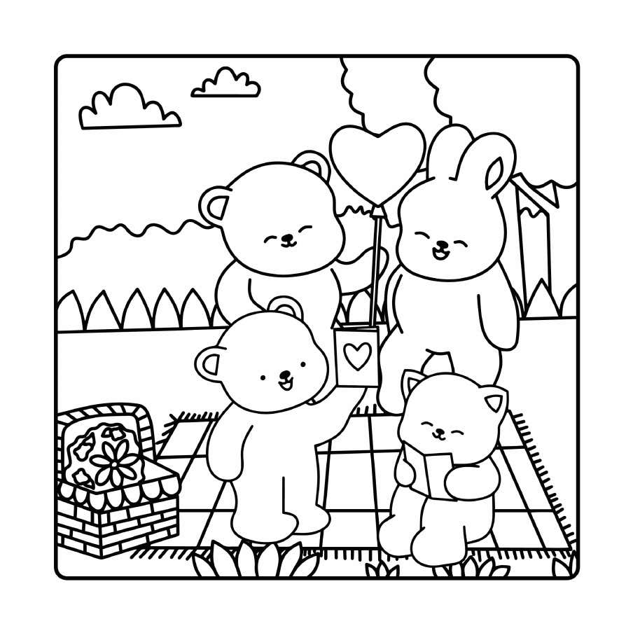 Fluffy Cozy Friends Coloring Pages - Fluffy Cozy Friends Coloring Pages 1 1.webp