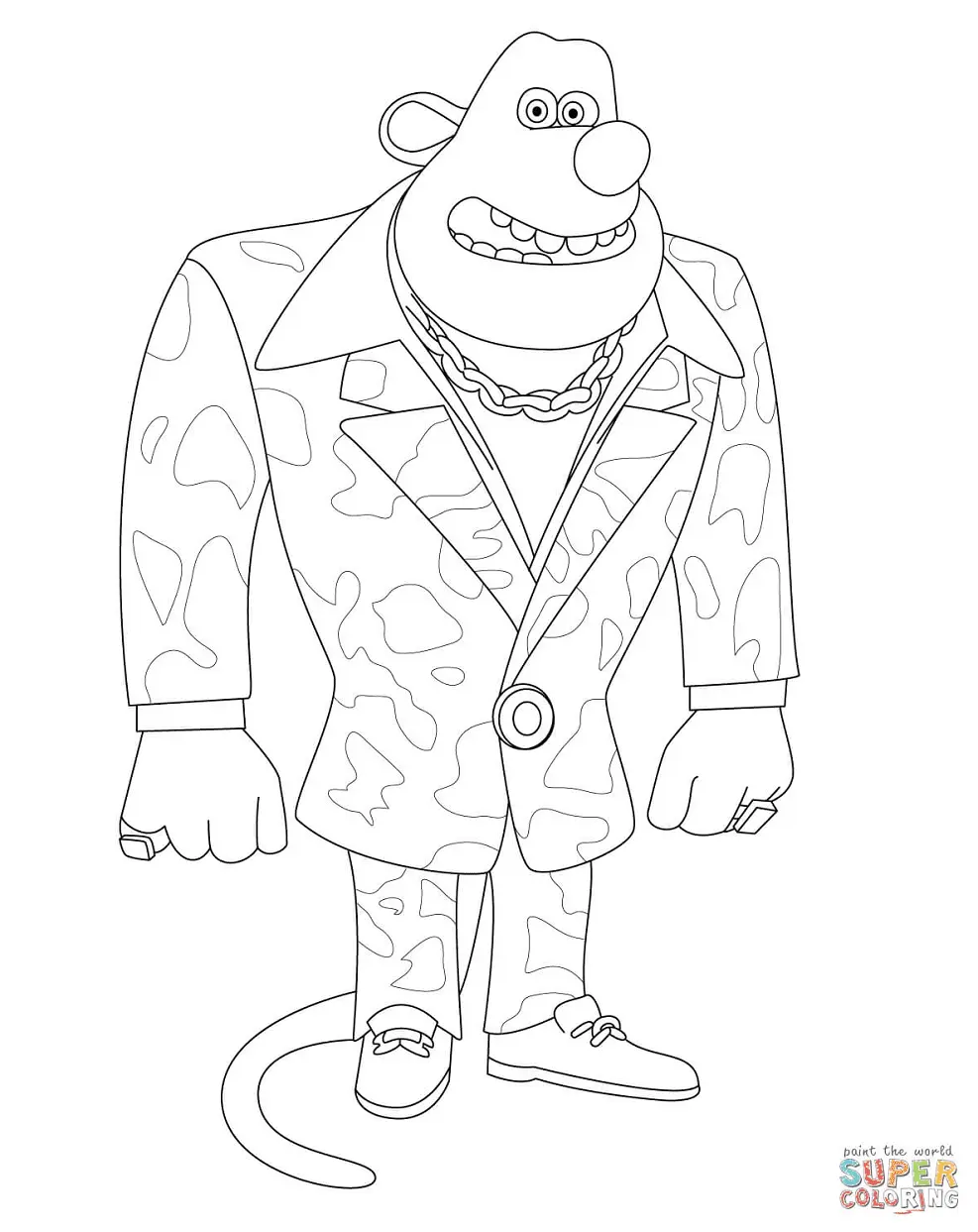 Flushed Away Coloring Pages 11
