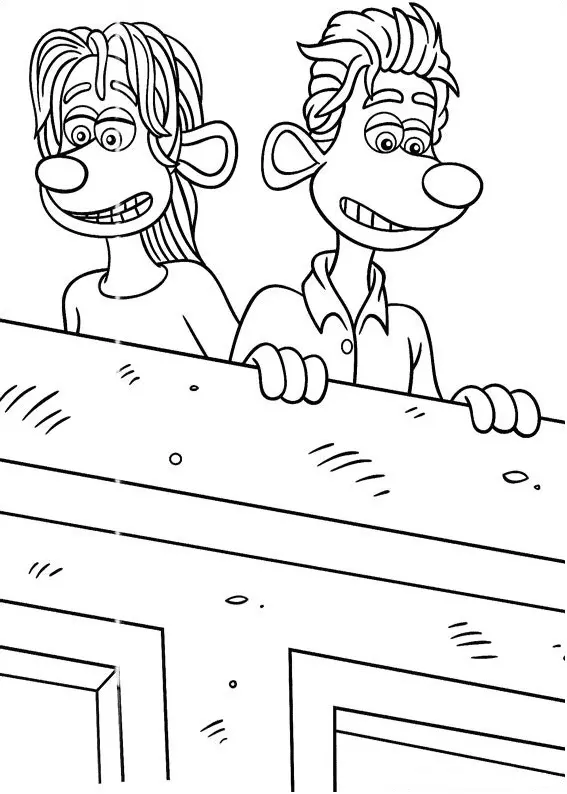 Flushed Away Coloring Pages 16