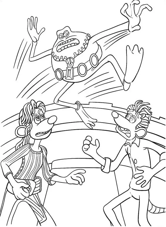 Flushed Away Coloring Pages 21