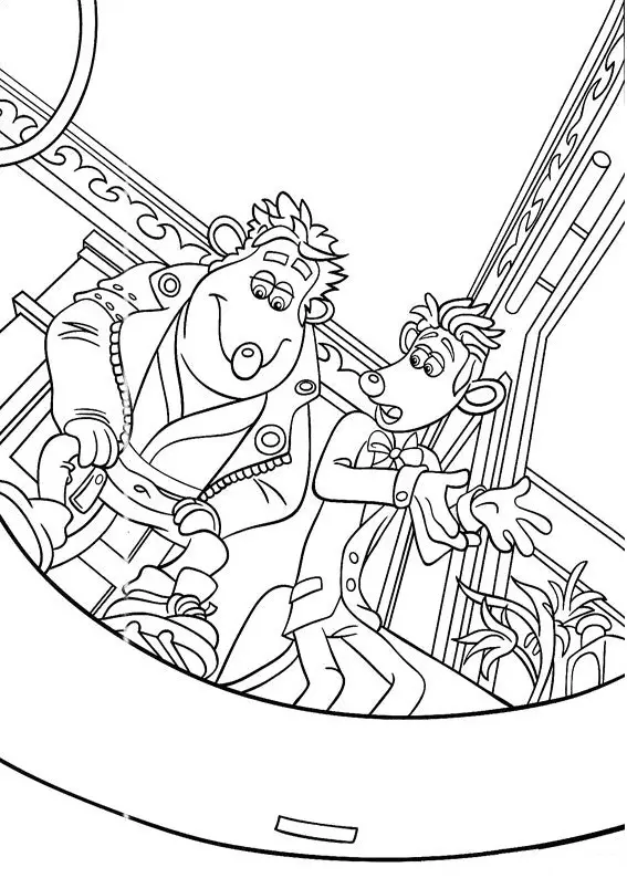 Flushed Away Coloring Pages 24