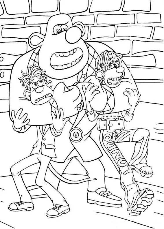 Flushed Away Coloring Pages 8
