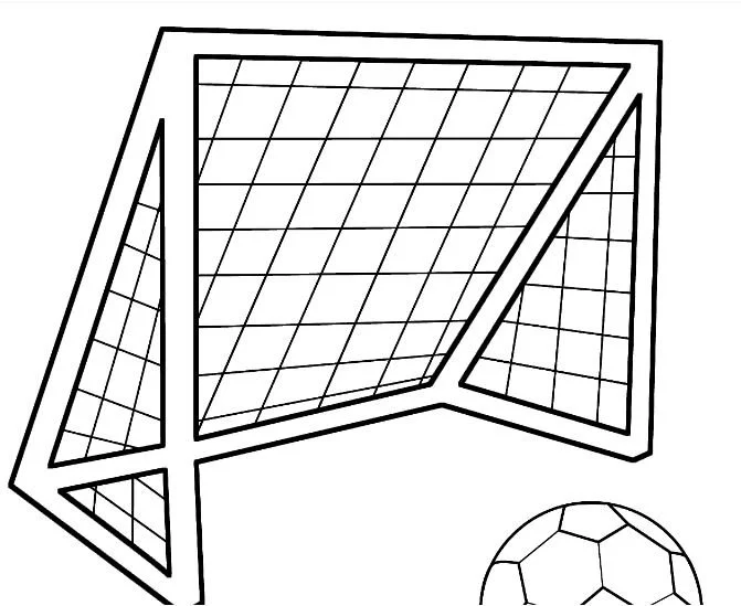 Futbol Para Colorear 1