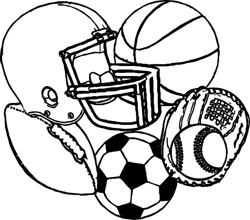 Futbol Para Colorear 9