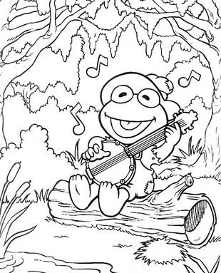 Wald Ausmalbilder 29