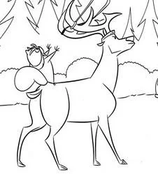 Wald Ausmalbilder 39