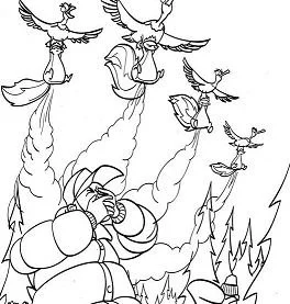 Wald Ausmalbilder 46