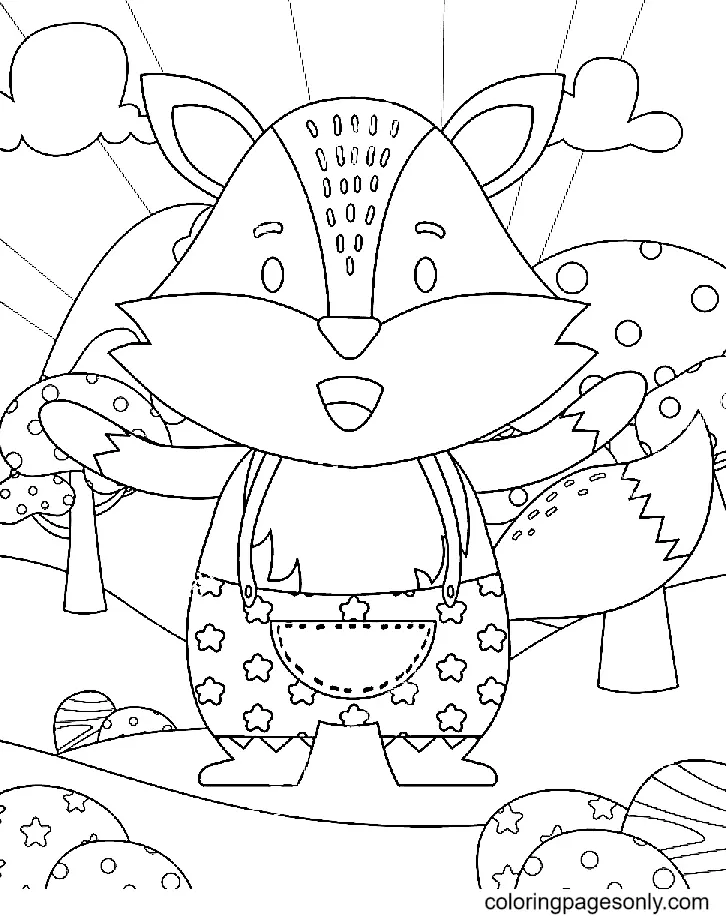 Zorros Para Colorear
