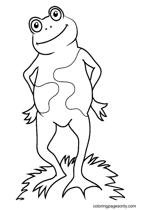 Ranas Para Colorear 62