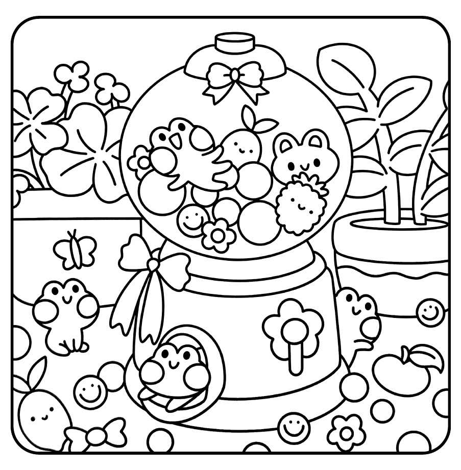 Froschtage Ausmalbilder 32