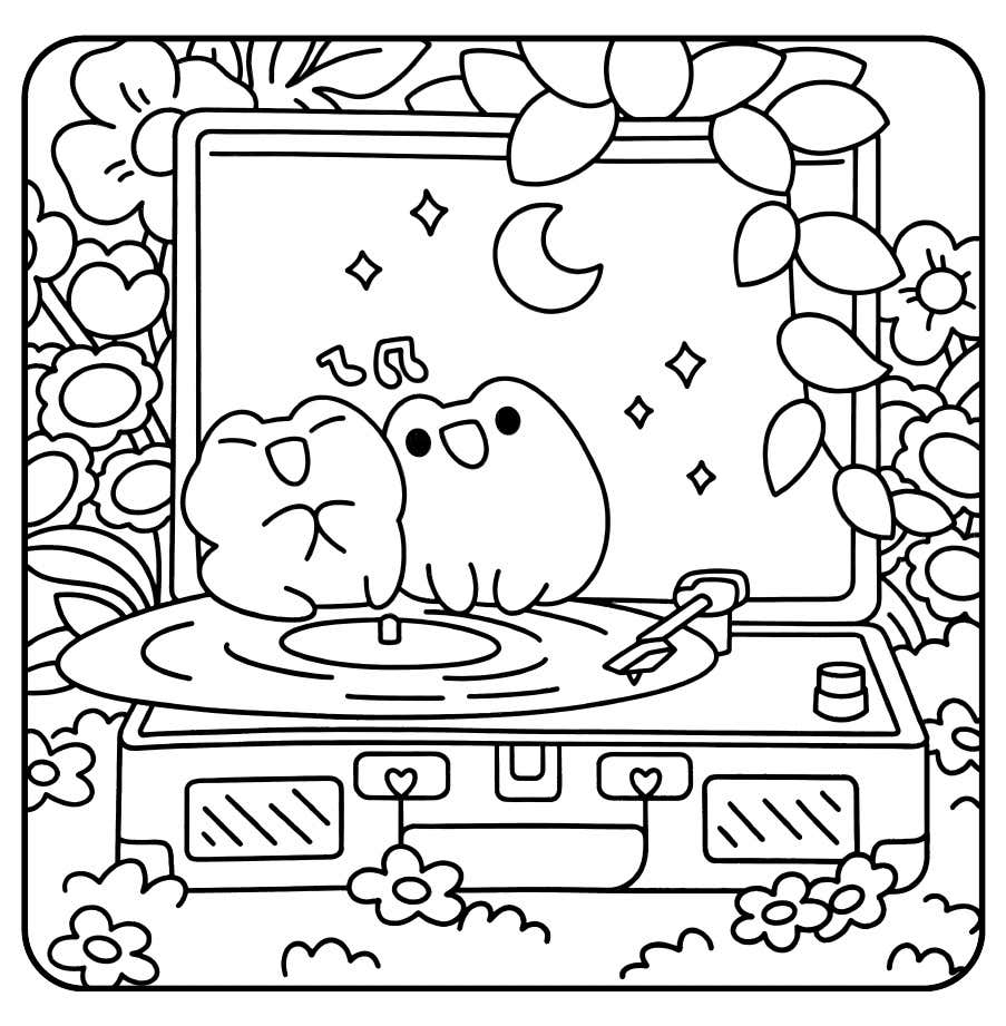 Froschtage Ausmalbilder 33