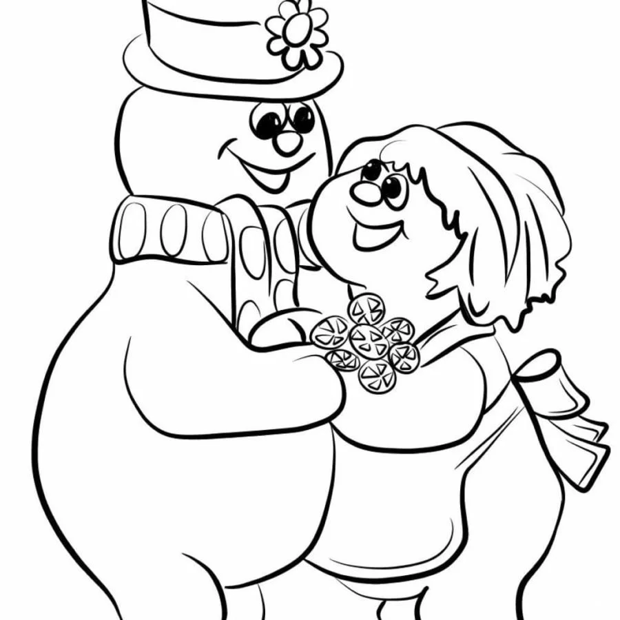 Frosty the Snowman Coloring Pages 28