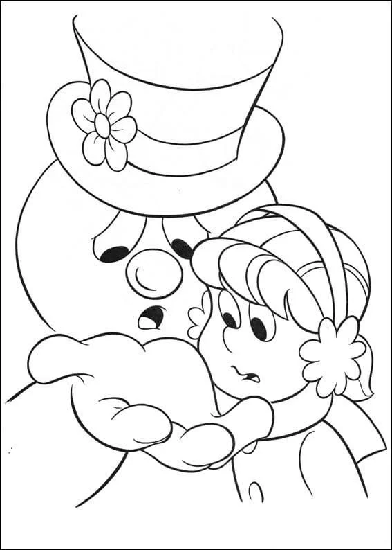 Frosty the Snowman Coloring Pages 50