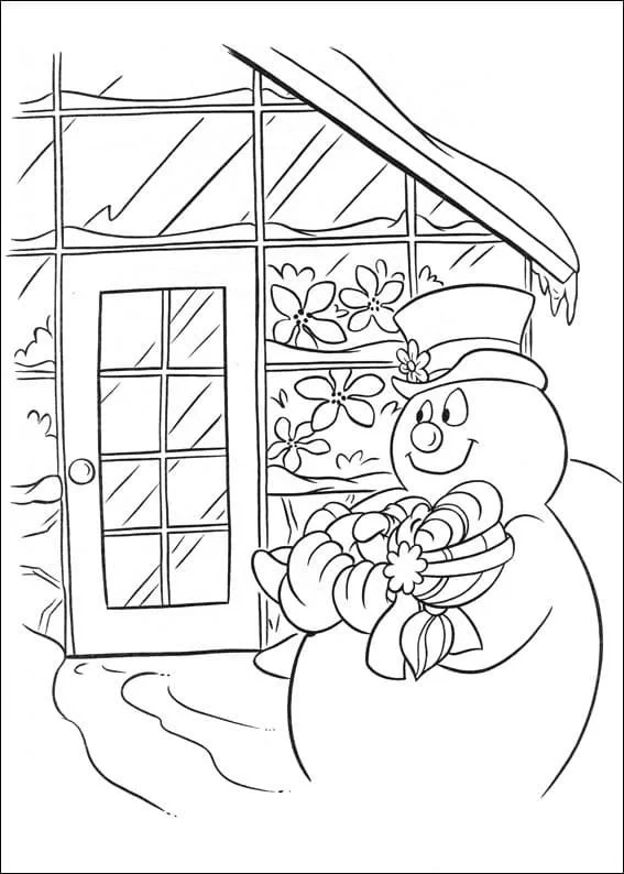 Frosty the Snowman Coloring Pages 53
