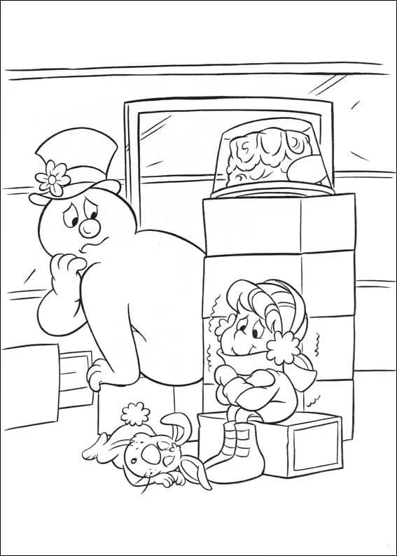 Frosty the Snowman Coloring Pages 57