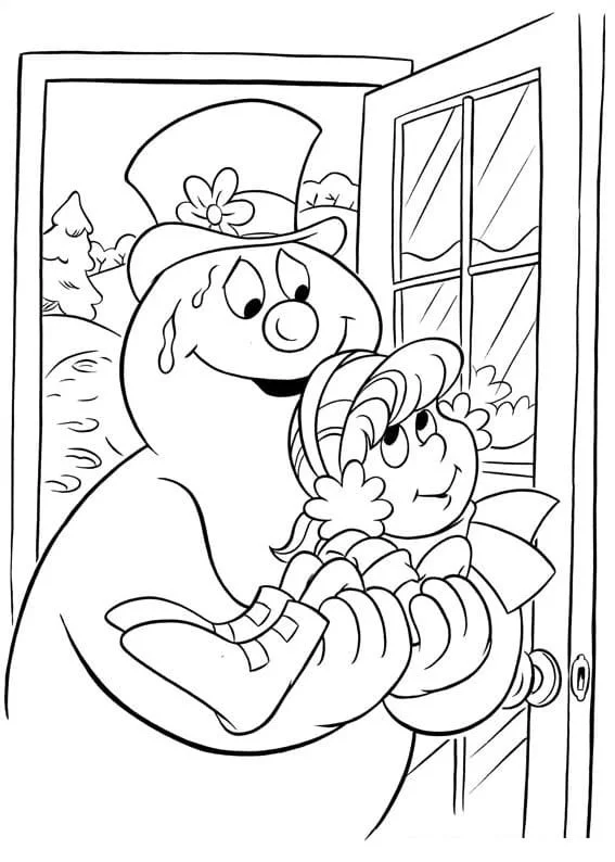 Frosty the Snowman Coloring Pages 59