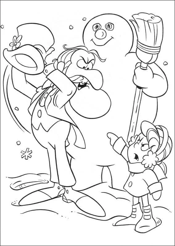 Frosty the Snowman Coloring Pages 65