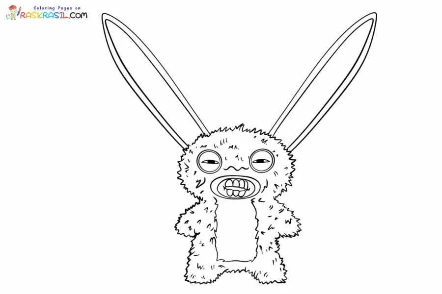 Fuggler para Colorear 1