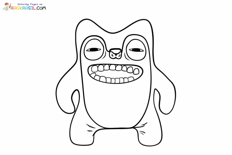 Fuggler para Colorear 4
