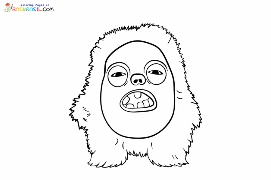 Fuggler para Colorear 5