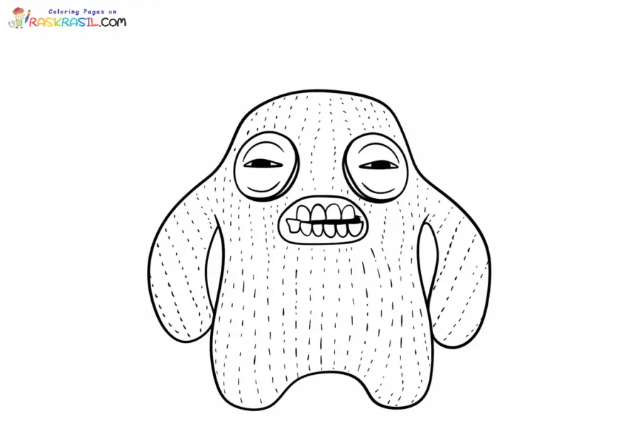 Fuggler para Colorear 6