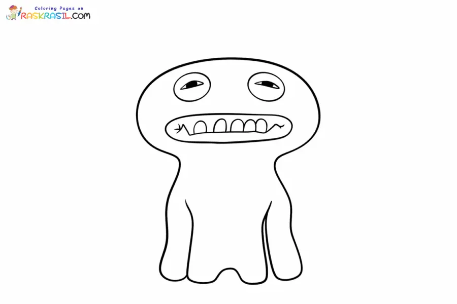 Fuggler para Colorear 7