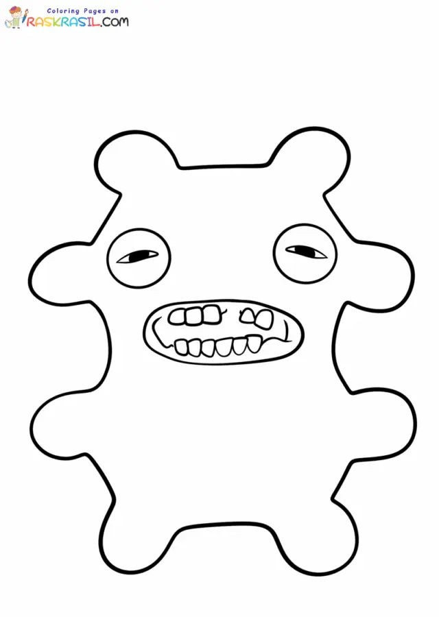 Fuggler para Colorear 8