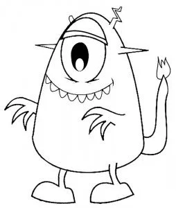 Lustige Ausmalbilder 106