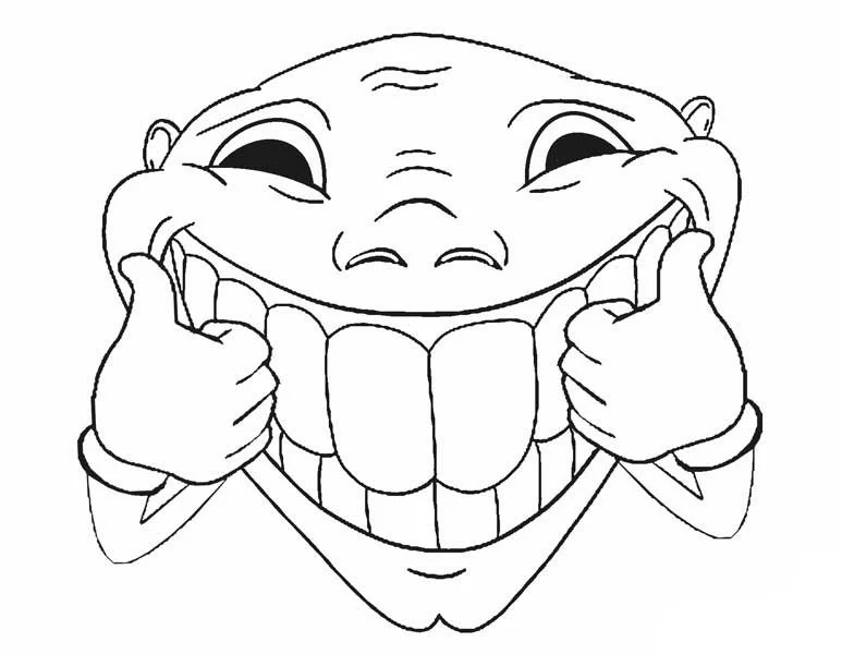 Lustige Ausmalbilder 95