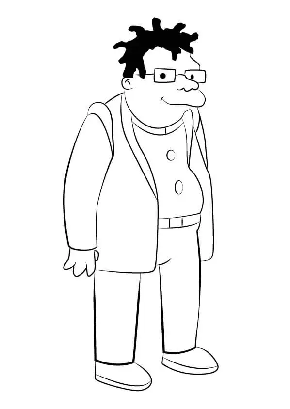Futurama Para Colorear 49