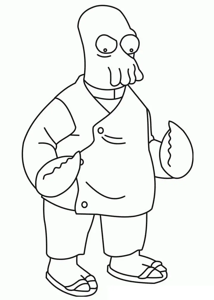 Futurama Ausmalbilder 50