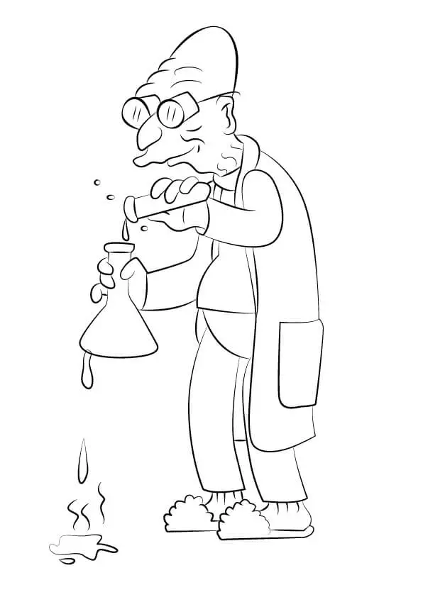 Futurama Para Colorear 51