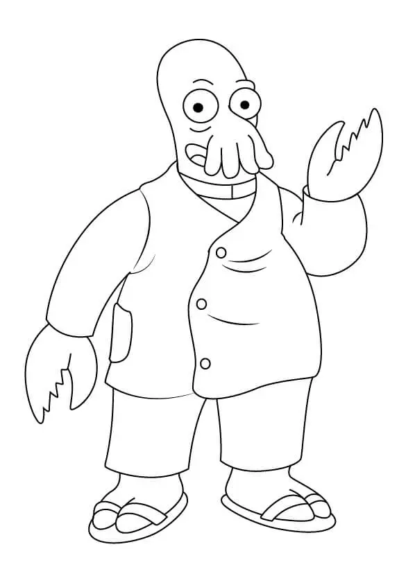 Futurama Coloring Pages 52