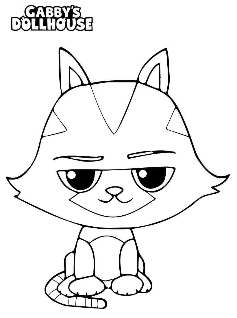 Gabby s Dollhouse Coloring Pages 23