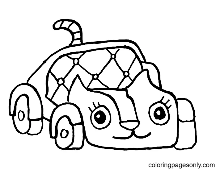 Gabby s Dollhouse Coloring Pages 25